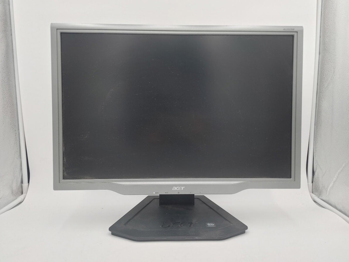 Excellent Condition Acer AL2223W 22inch LCD Monitor Grey Tested Working