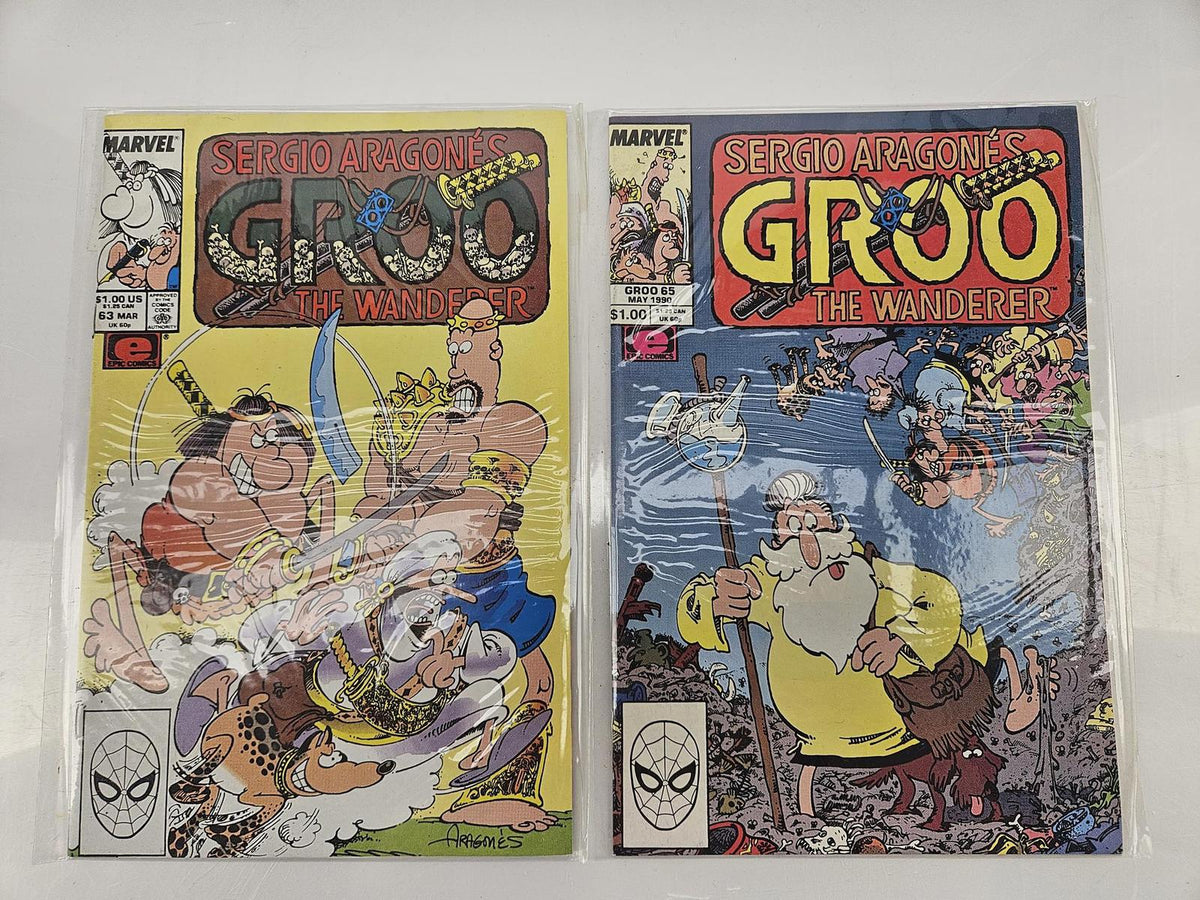 Lot de 2 Groo le Vagabond