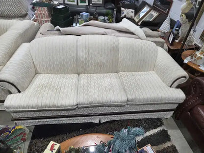 Vintage Cream Sofa