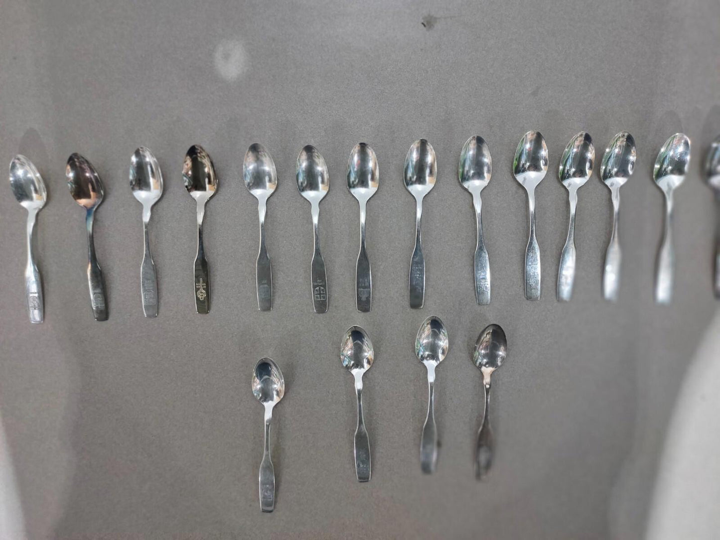 Lot of 18 Vintage Silversmith Collector Spoon Canada Commemorative centennial