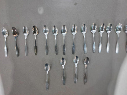Lot of 18 Vintage Silversmith Collector Spoon Canada Commemorative centennial