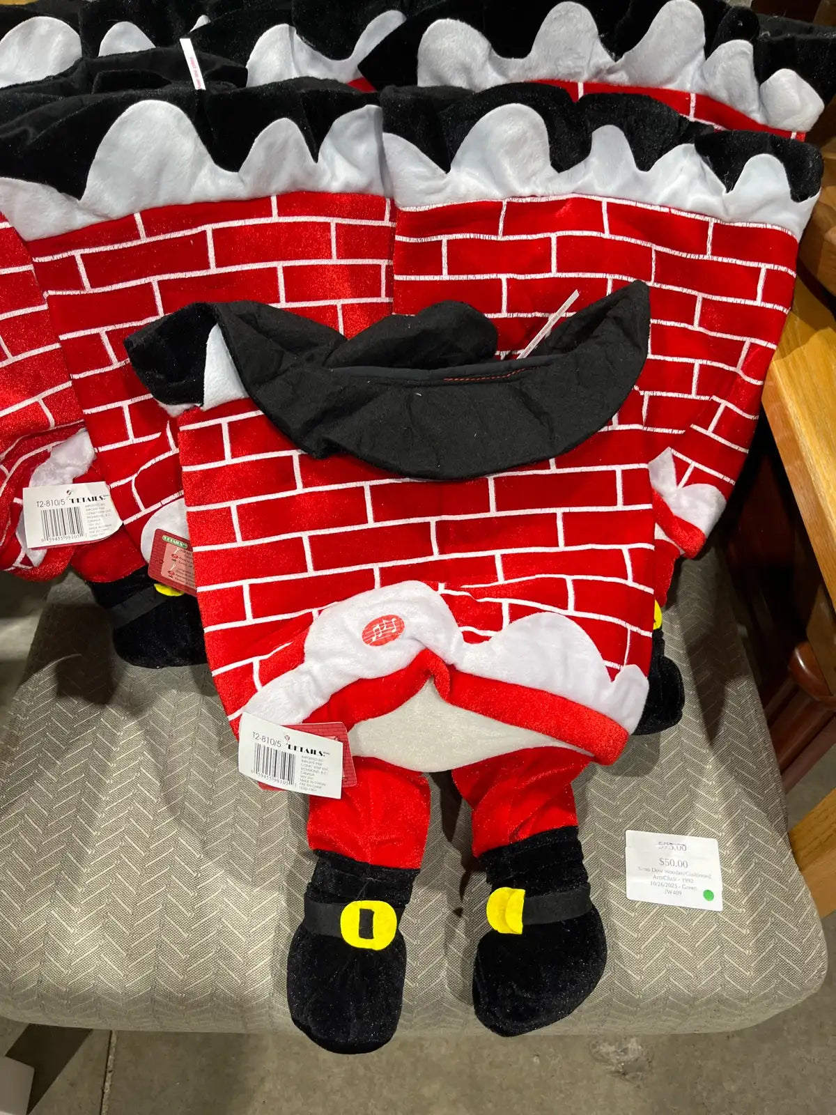 Santa Chimney Home decor