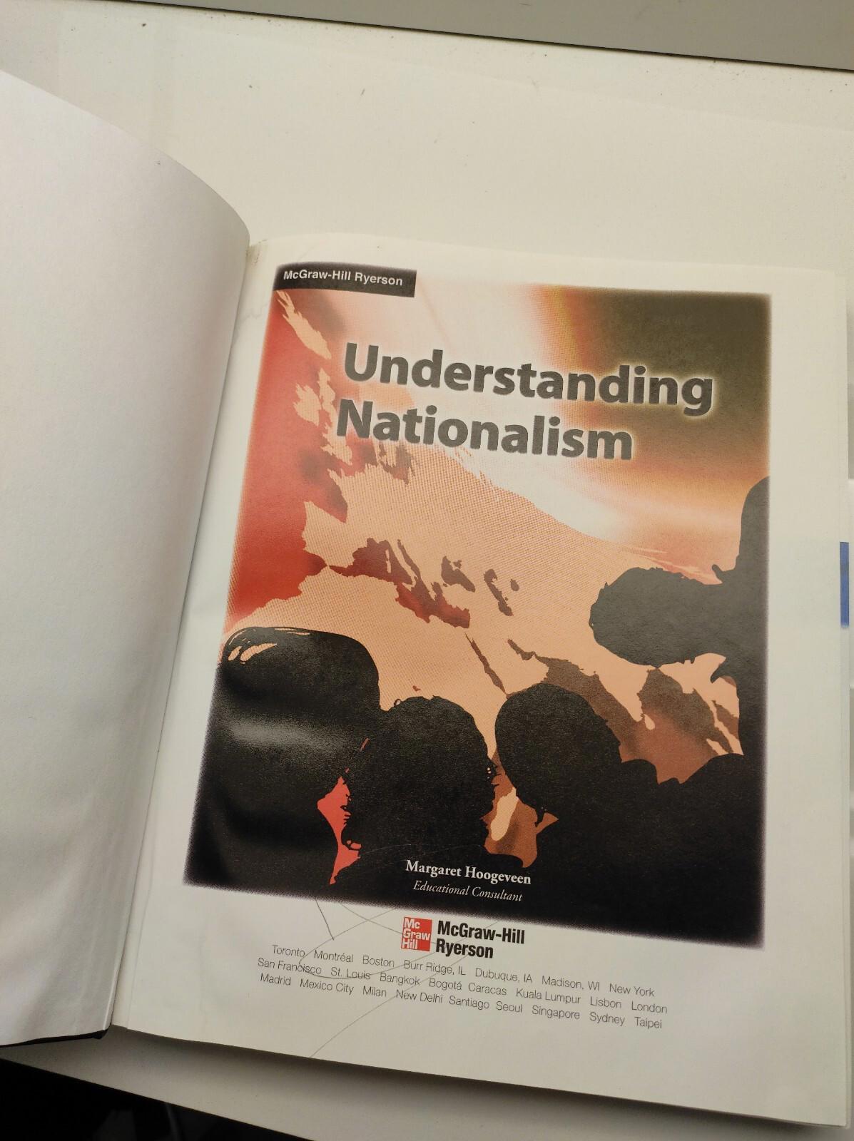 Understanding Nationalism - Hardcover Hoogeveen Margaret