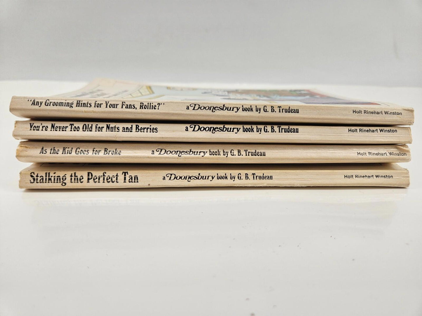 Lot of 4 - A Doonsbury Book Series by GB Trudeau  Paperbacks M