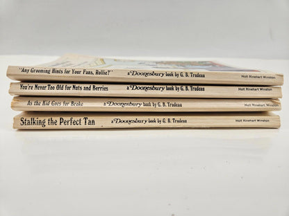 Lot of 4 - A Doonsbury Book Series by GB Trudeau  Paperbacks M