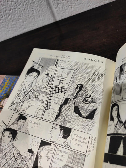 The Tale of Genji Asaki Yumemishi Chapter of Stars, Flowers set English,Japanese