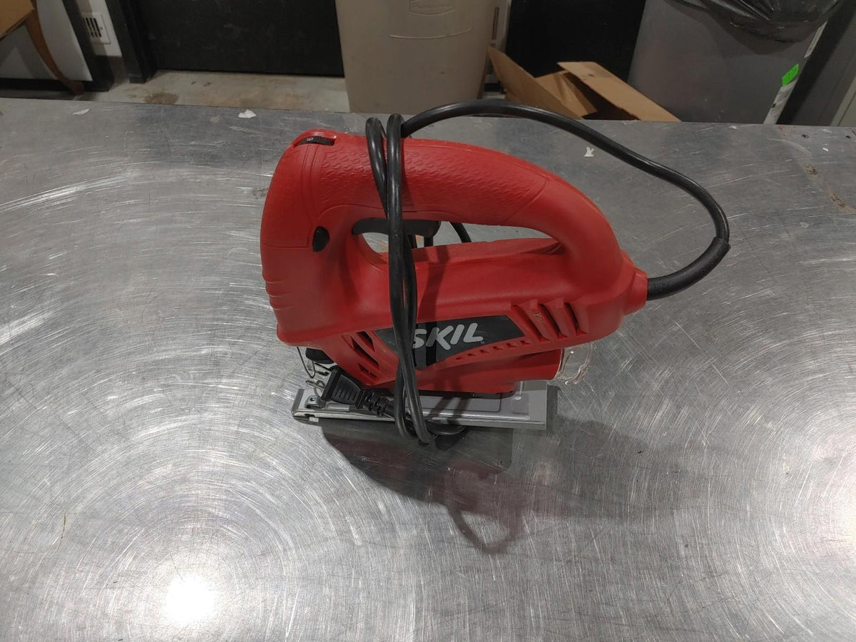Good Condition Skil 4.5A Variable Speed Corded Jigsaw Red Tested Working
