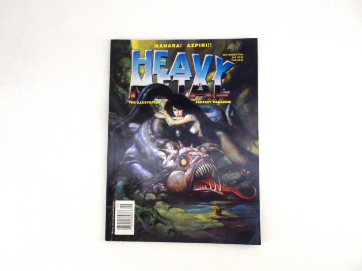Heavy Metal Magazine September 1996 - Manara & Azpiri