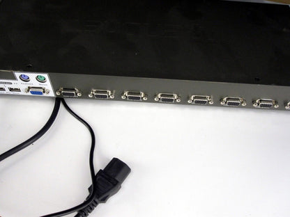 TRENDnet (TK-1603R) 16-Ports Rack-Mountable KVM / USB switch PS/2 Power Tested
