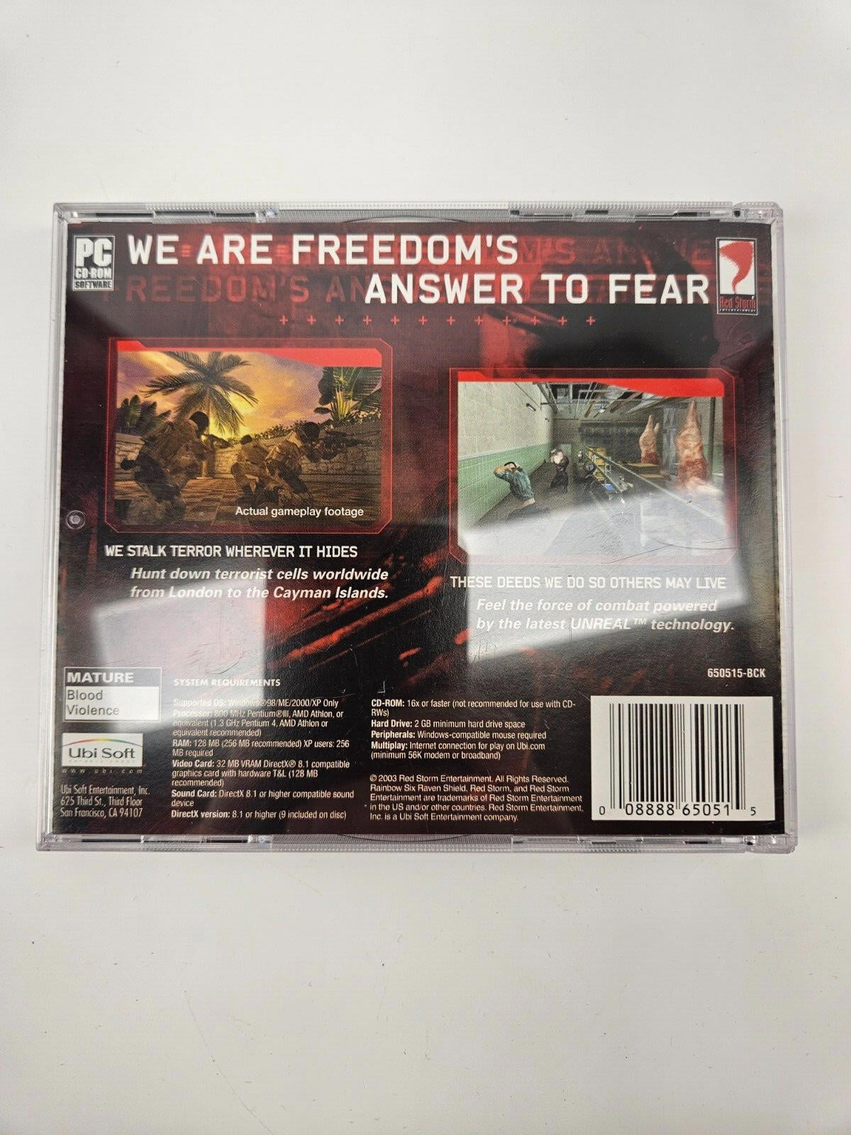 Rainbow Six 3: Raven Shield - Computer PC Windows