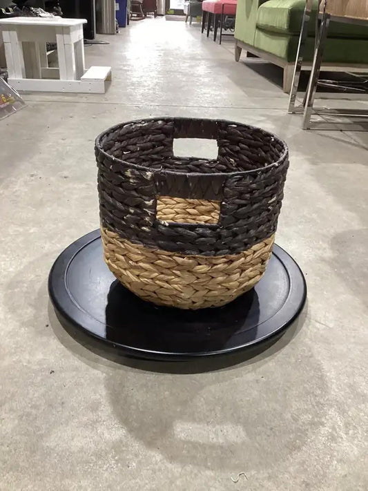 Woven 2 tone Basket