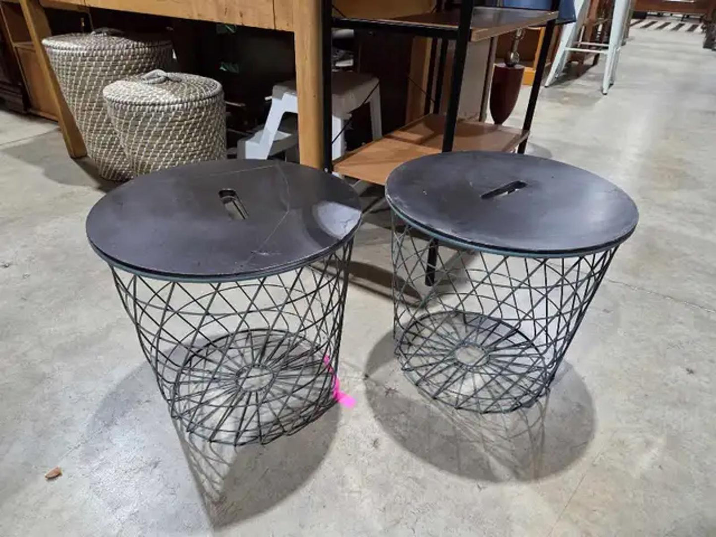KVISTBRO Storage Table - Black (2 Available)