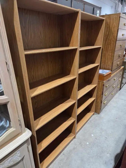 Wooden Adjustable Book Shelf - 2 Available