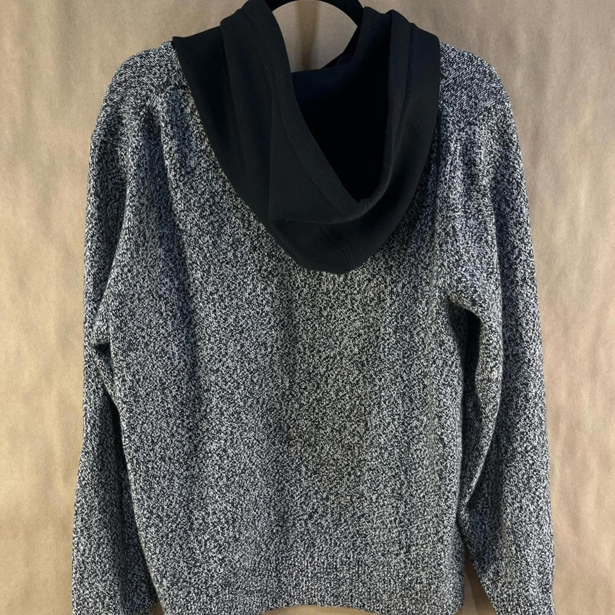 Club Monaco Black and Gray Crewneck Sweater