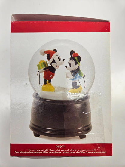 Disney Mickey Musical Waterball  5.5” Snow Globe