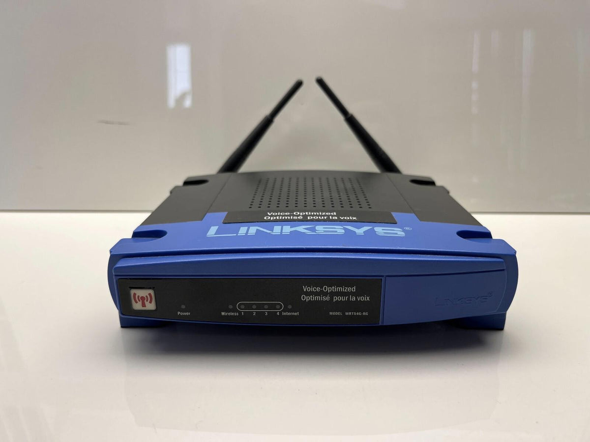 Routeur haut débit sans fil Linksys Wireless-G WRT54G-RG
