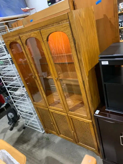 House of Braemore Oak China Cabinet