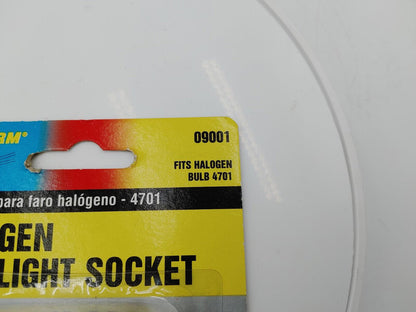 Brand New Sealed Calterm Halogen Headlight Socket Fits Halogen Bulb 4701