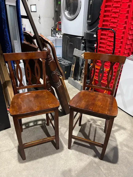 Vintage wood chairs 4 are available