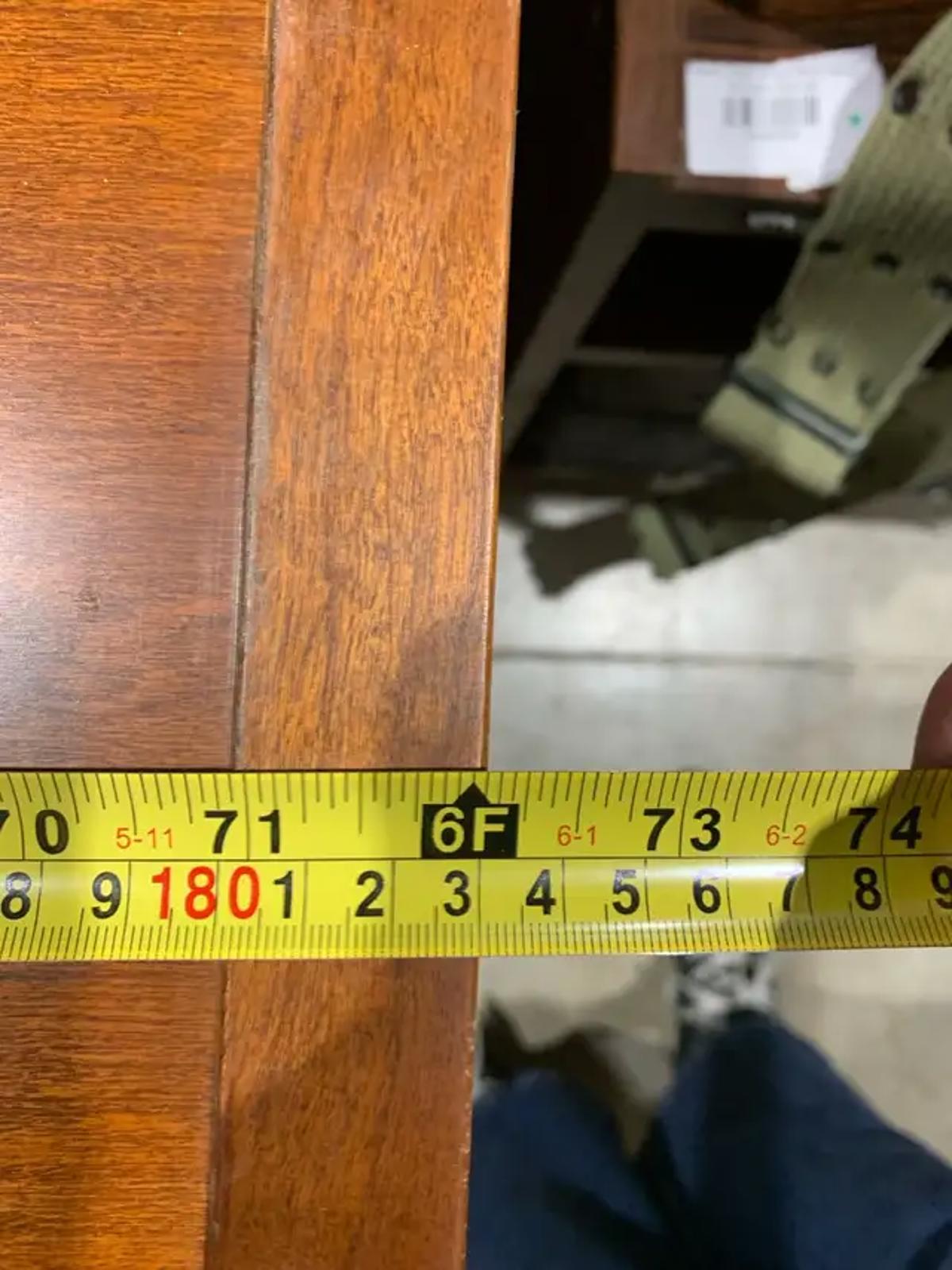 Sold wood file cabinet Side board