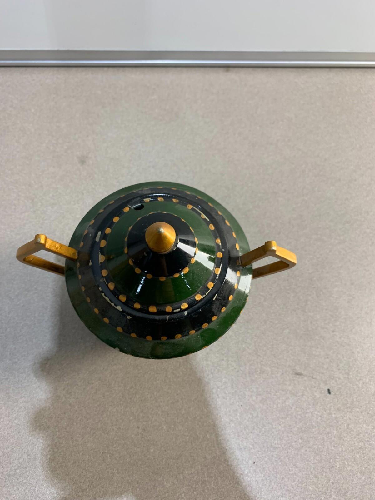 G&C Folk Art - Small Decorative Samovar Hand Painted from Australia