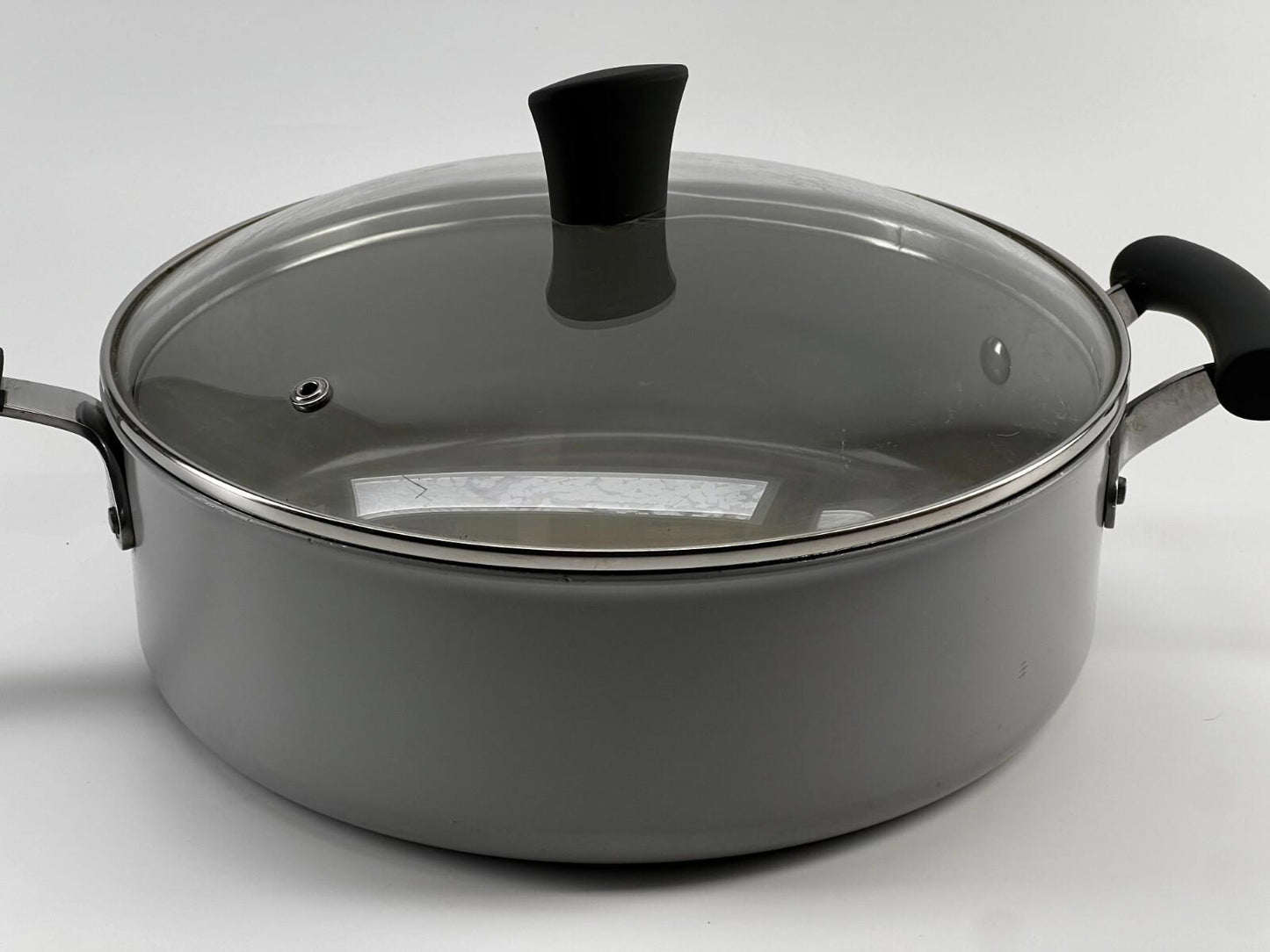 Lagostina Casa Anodized Nonstick Saute Pan set with Lid - induction