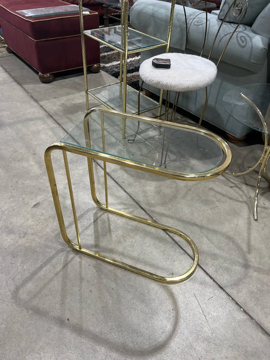 Glass Side Table