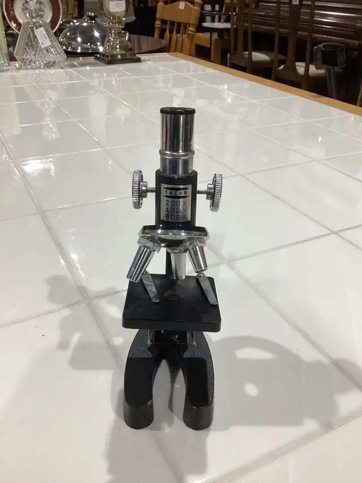 Vintage Tacon Microscope