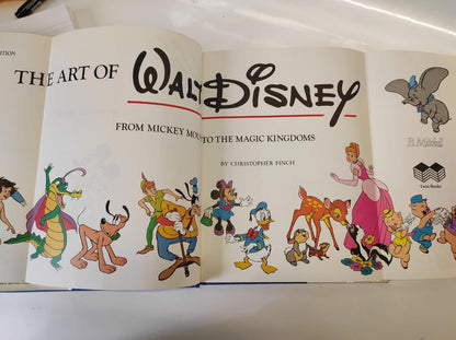The Art of Walt Disney by Christopher Finch- New Concise edition