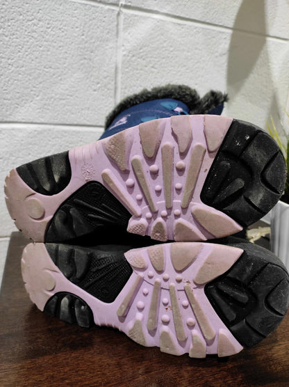 Kamik Waterbug 4 Kid's Winter Boots, LT Navy Purple
