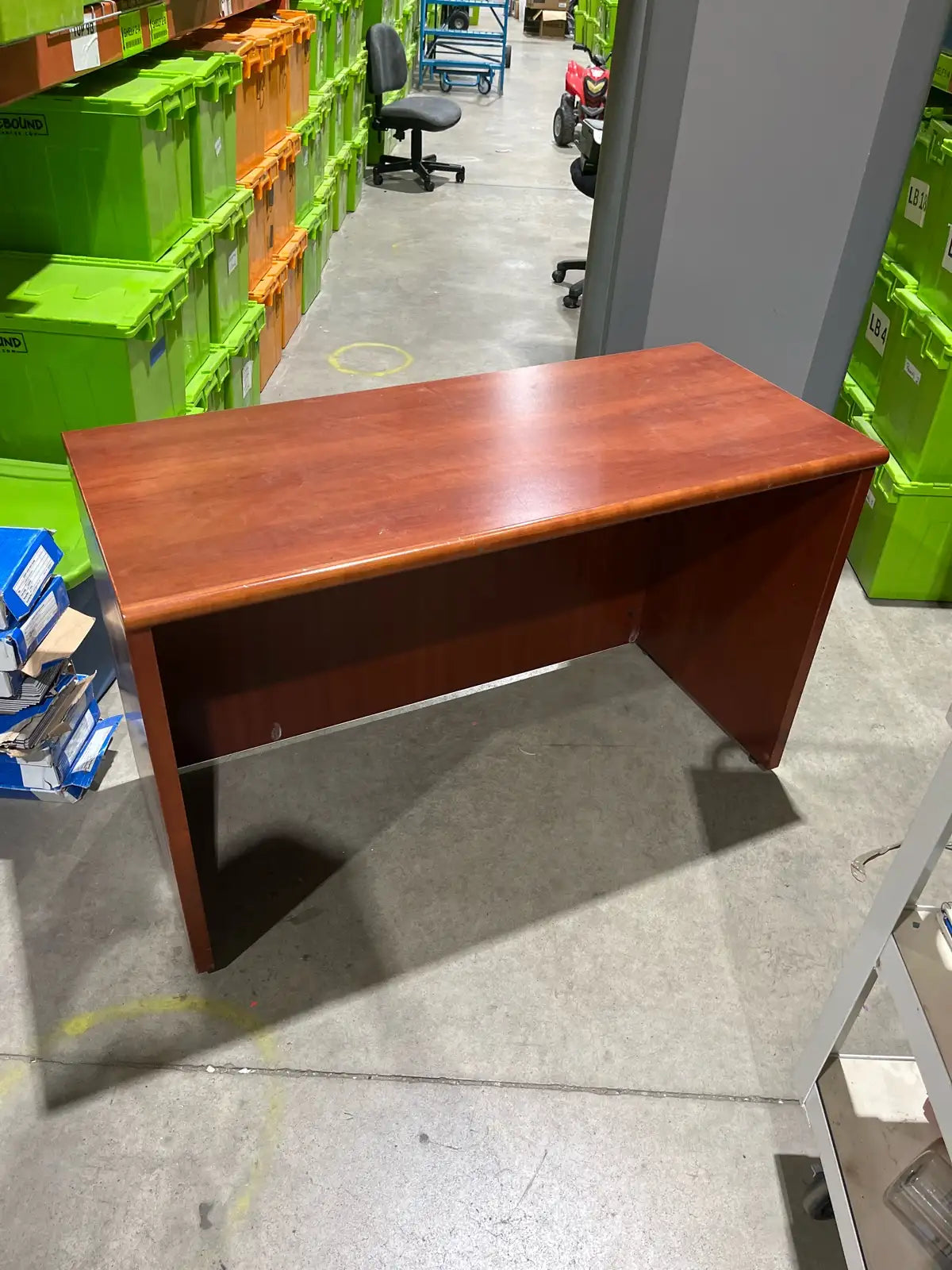 Solid wood office desk