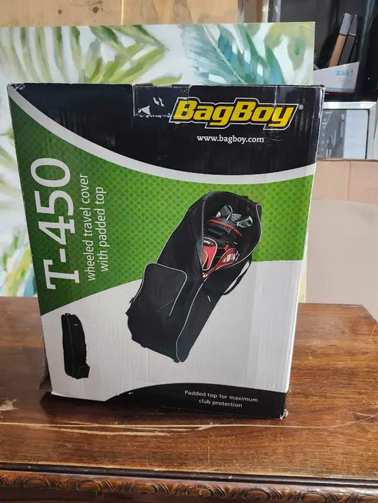 NEW Bagboy T-450 Wheeled Travel Cover w/ Padded Top -