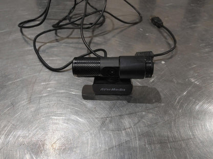 Good Condition AVerMedia USB WebCam Tested Working Black