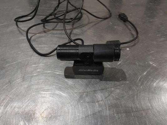 Good Condition AVerMedia USB WebCam Tested Working Black