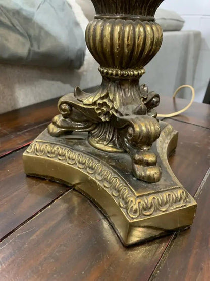 Vintage Brass Table Lamp