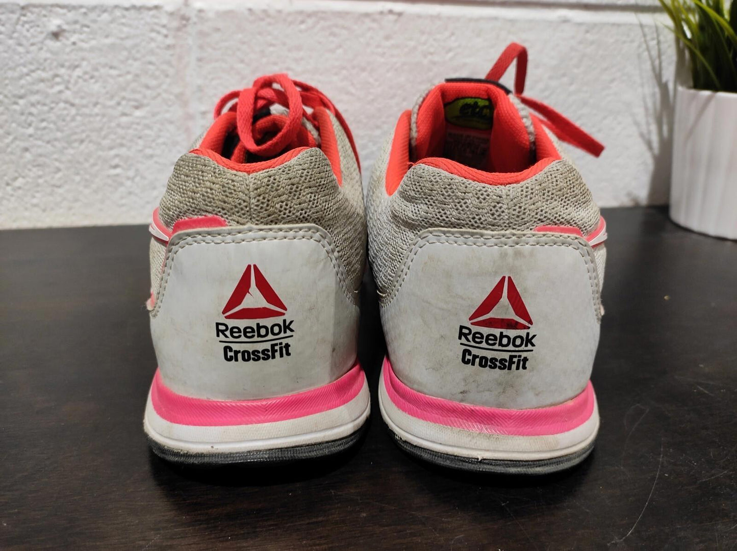 Reebok Crossfit Nano Speed Cherry Mesh Red Grey Training Shoe Men's 8.5