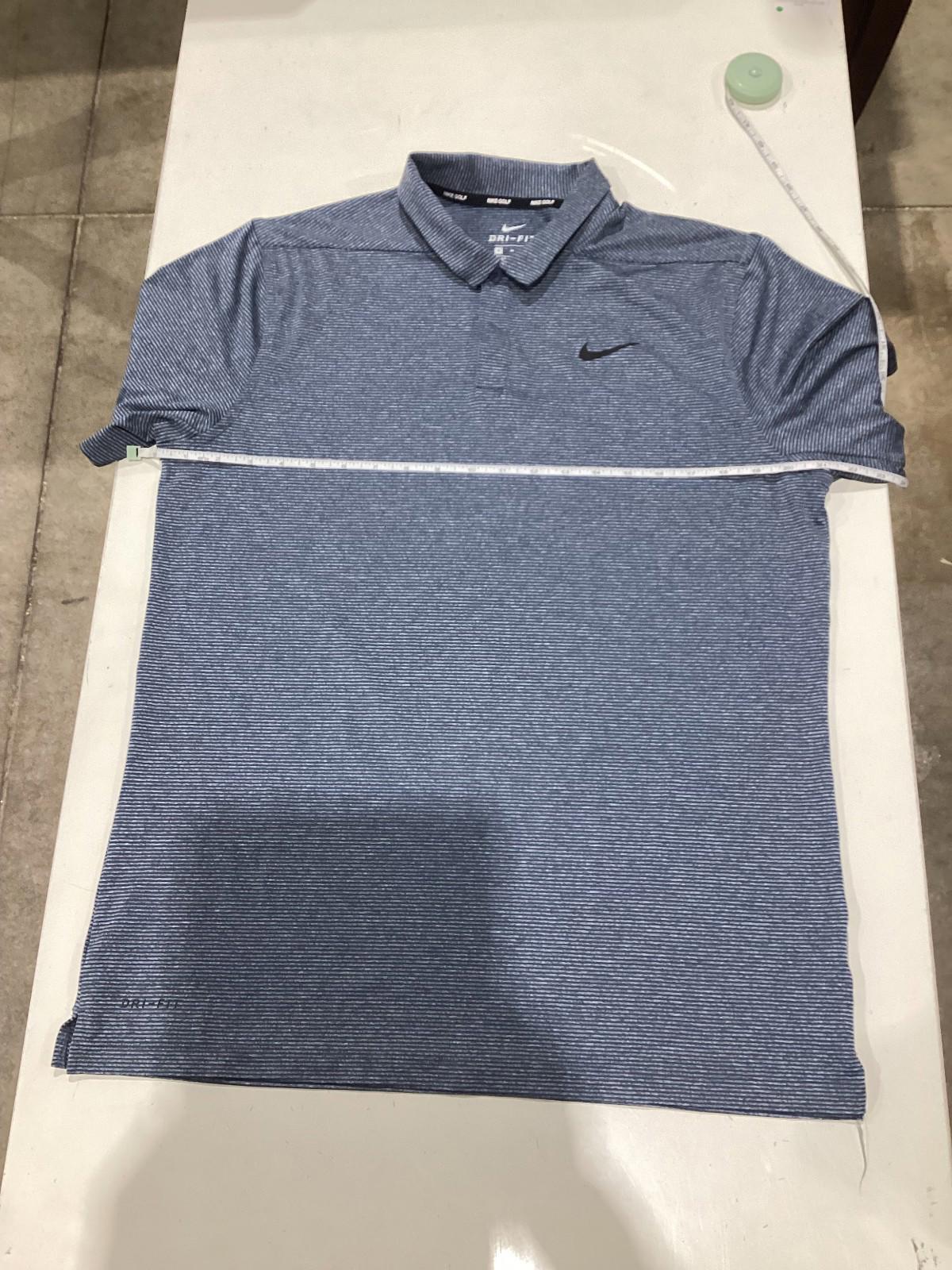 Nike Dri-Fit Stripped Golf Polo Shirt For Men