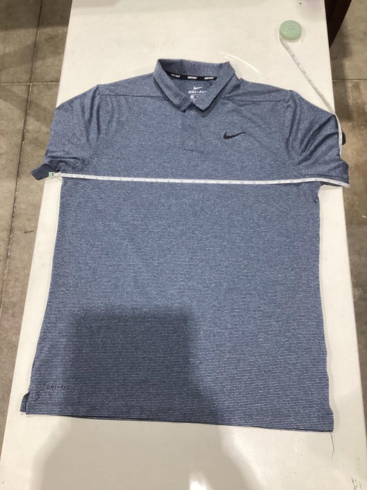 Nike Dri-Fit Stripped Golf Polo Shirt For Men