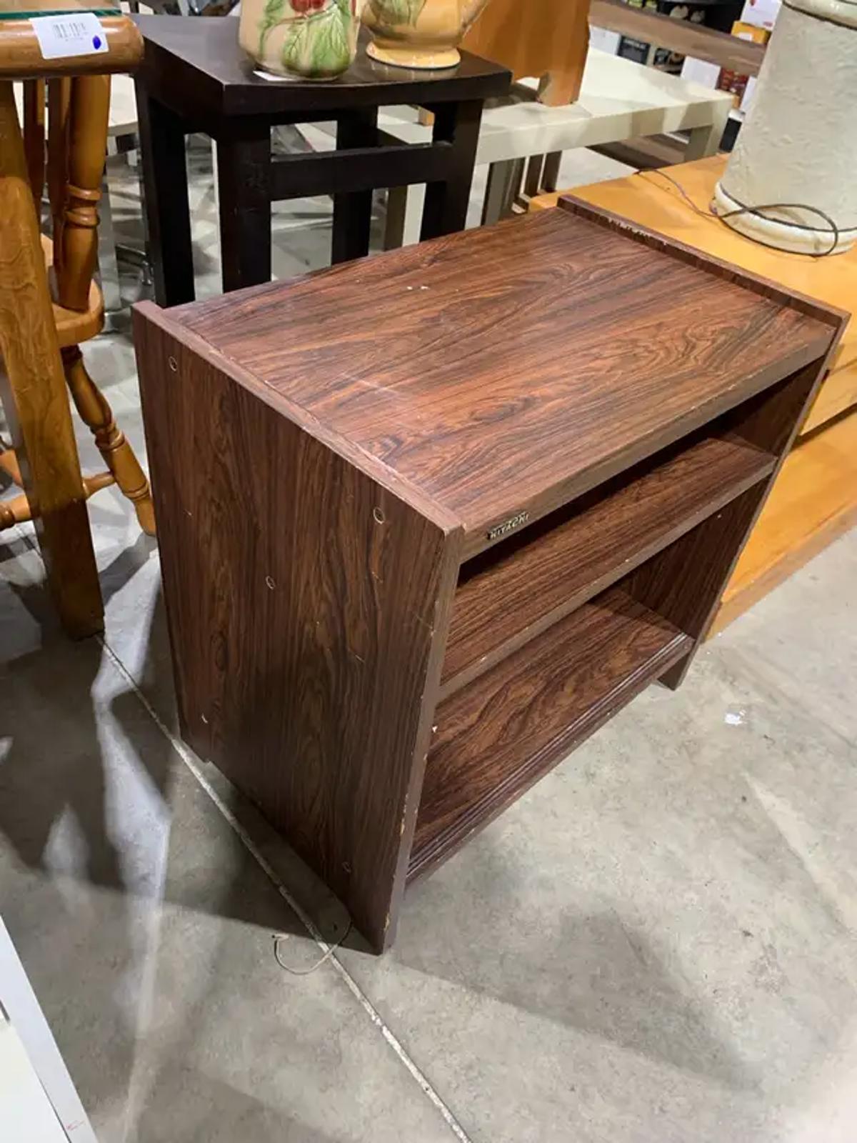 Hitachi Dark Wood Book Shelf