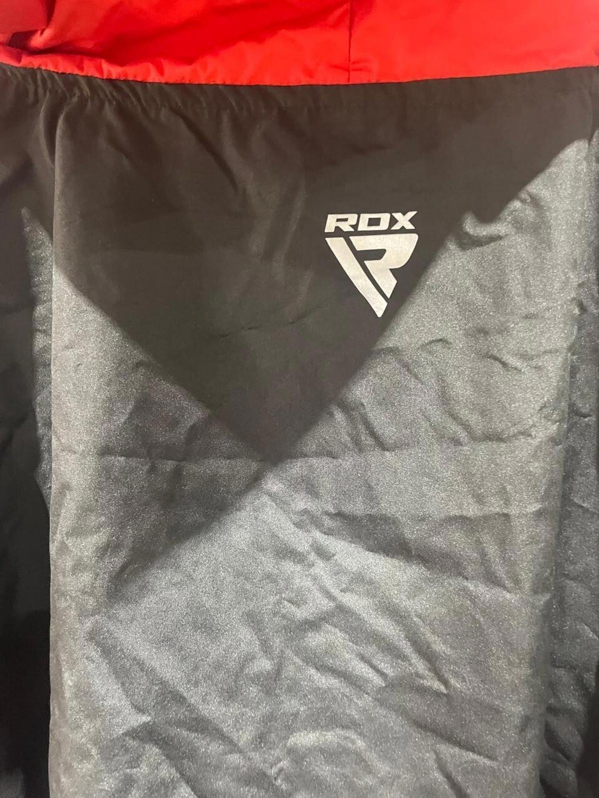 RDX Sport Black and Red Windbreaker set Size 2XL