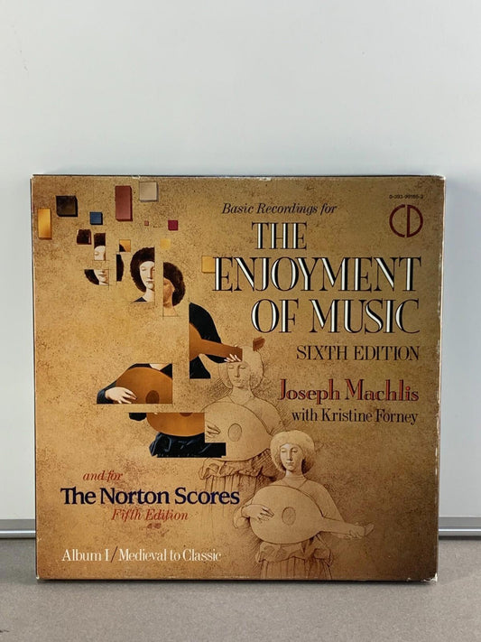 The Enjoyment of Music CD Set 6th Edition Norton Scores Medieval to Classical