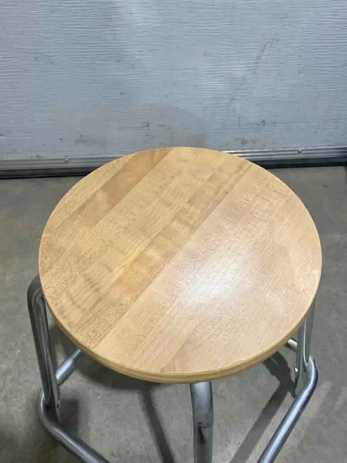 Round Wooden Stool