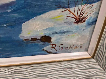 R. Goddard Original Winter Painting