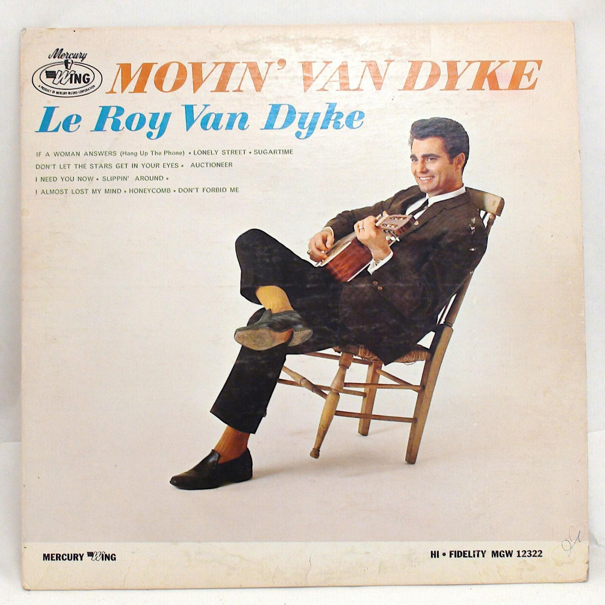 Le Roy Van Dyke Movin' Van Dyke Vinyle Album Disque LP - État correct
