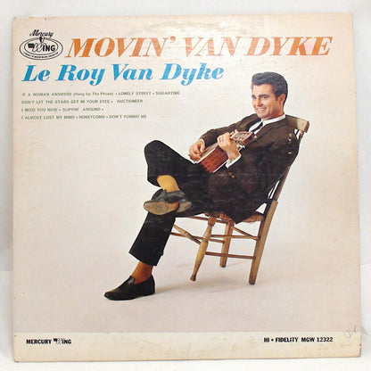 Le Roy Van Dyke Movin' Van Dyke Vinyl Album Record LP - Fair
