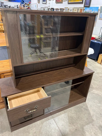 Display Cabinet - TV stand 2 pieces unit