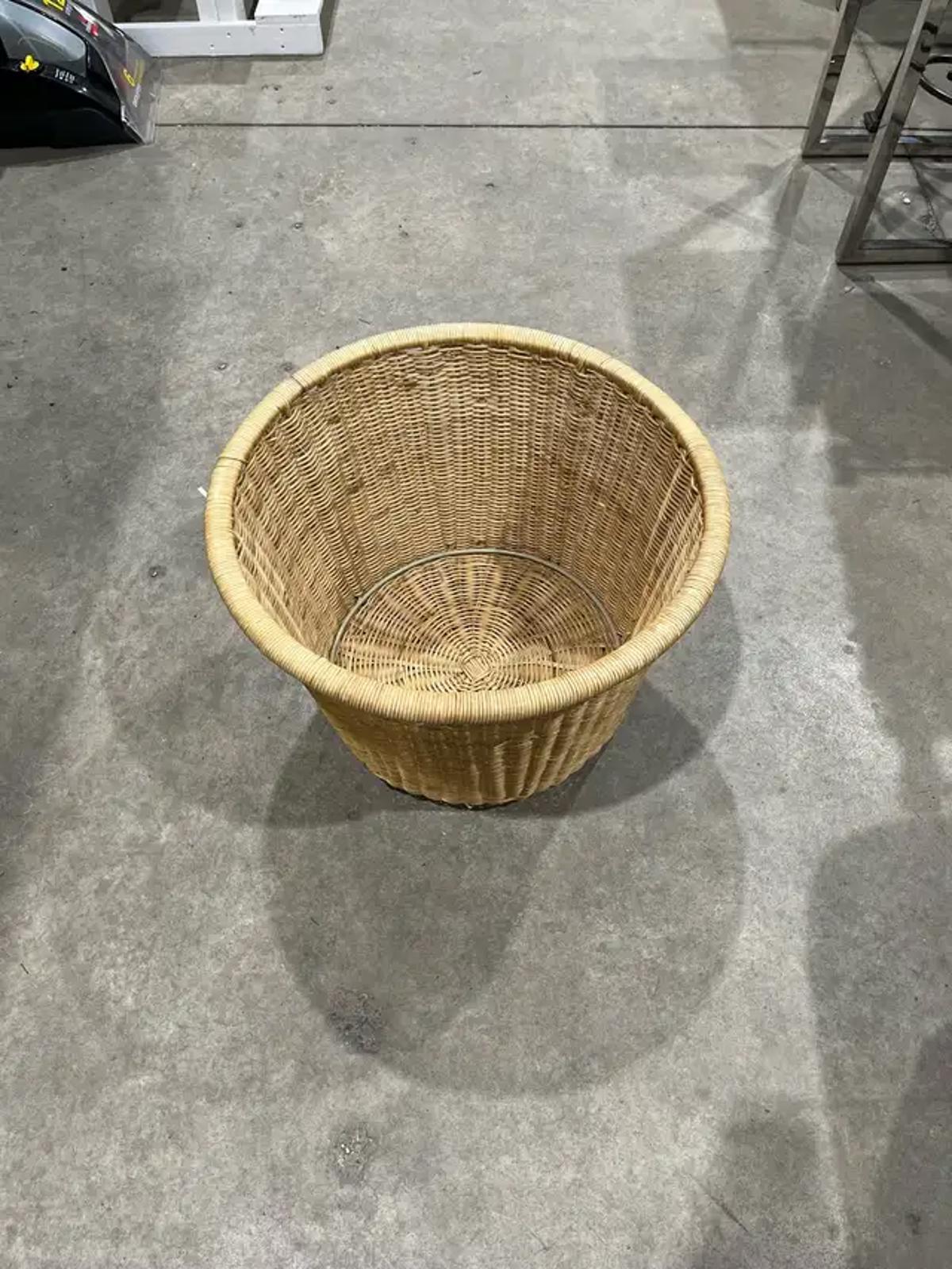 Large Round Wicker Basket