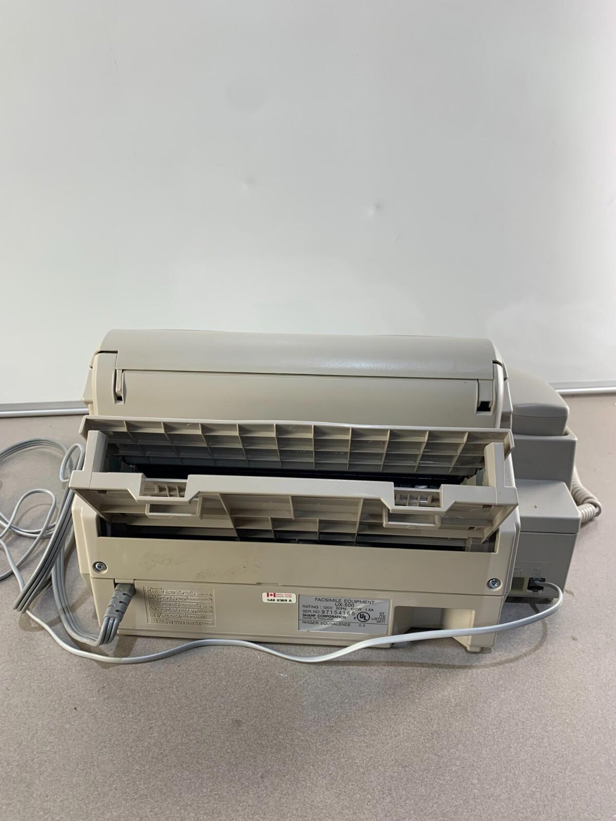 Sharp UX-500 Fax Machine