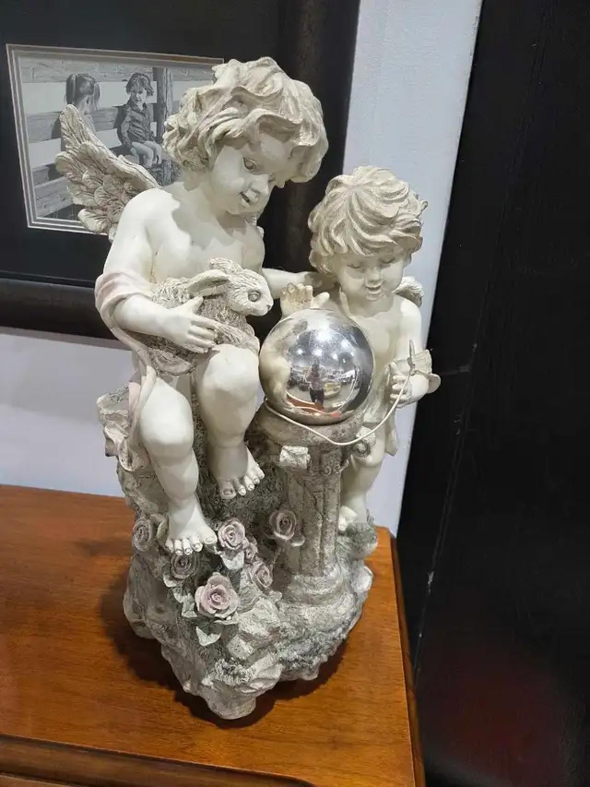 Angel Cherub Statue - 18"