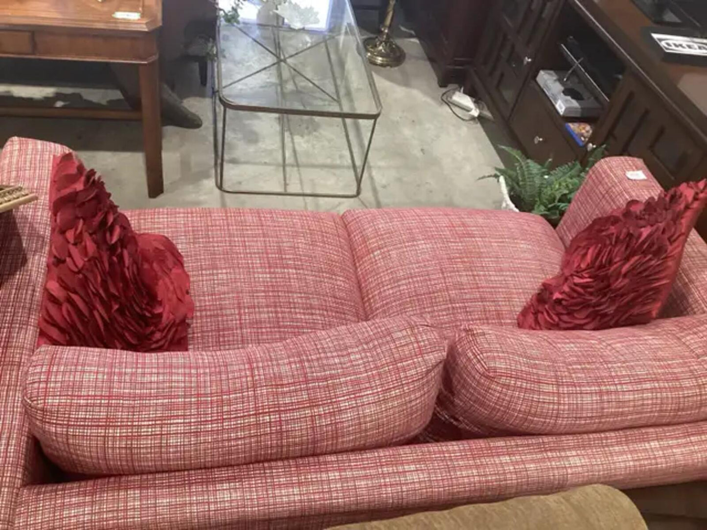 Red Loveseat - IKEA Brand